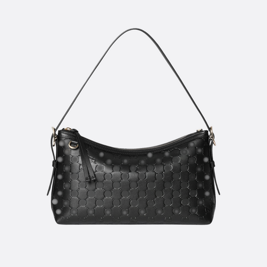 MITTLERE SCHULTERTASCHE MIT GG-EMBLEM