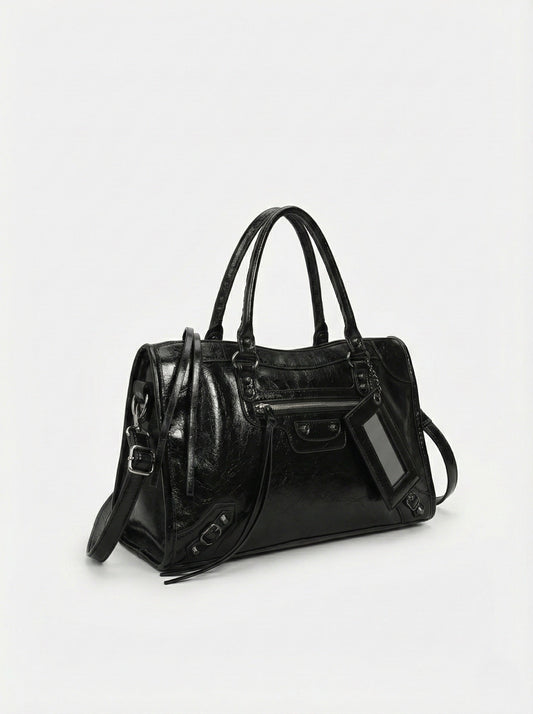 Carmela- Stylish Handbag with Spacious Interior & Minimalist Design