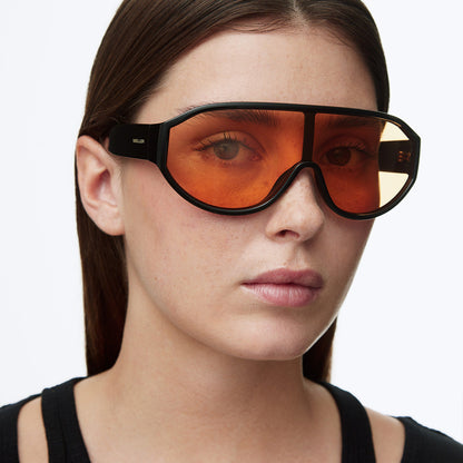 Zaki Black Orange