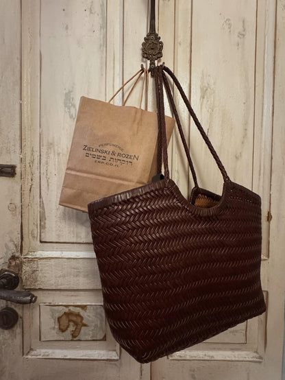 April | Woven Oversized Tote Bag