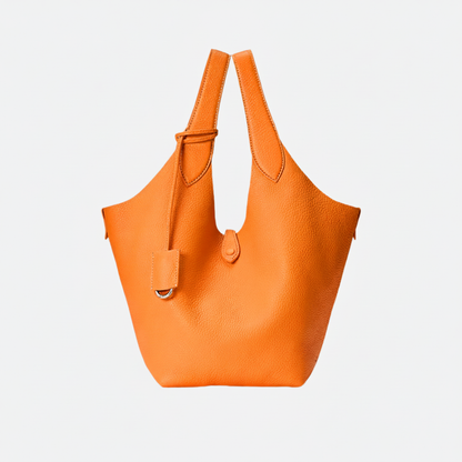 SMALL LEDER TOTE & CROSSBODY BAG