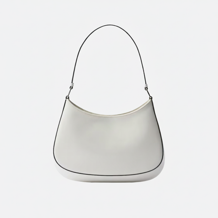 CLEO SCHULTERTASCHE AUS GEBÜRSTETEM LEDER