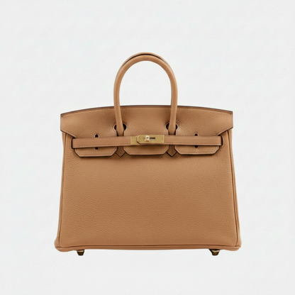BIRKIN 25 HSS TASCHE IN CRAIE / GRIS TOURTERELLE AUS TOGO LEDER