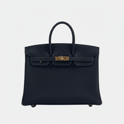 BIRKIN 25 HSS TASCHE IN CRAIE / GRIS TOURTERELLE AUS TOGO LEDER