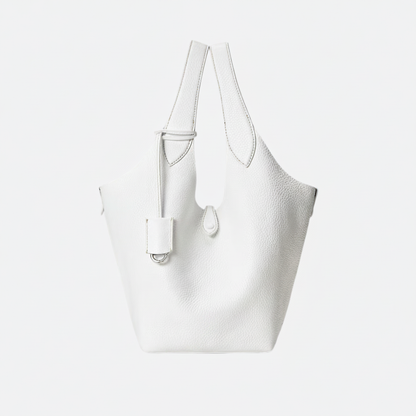 SMALL LEDER TOTE & CROSSBODY BAG