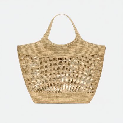 ICARE-TASCHE AUS RAFFIA