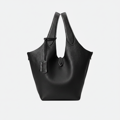 SMALL LEDER TOTE & CROSSBODY BAG
