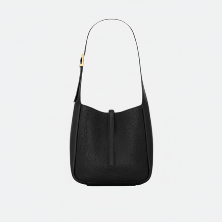 KLEINE HANDTASCHE AUS GENARBTEM LEDER