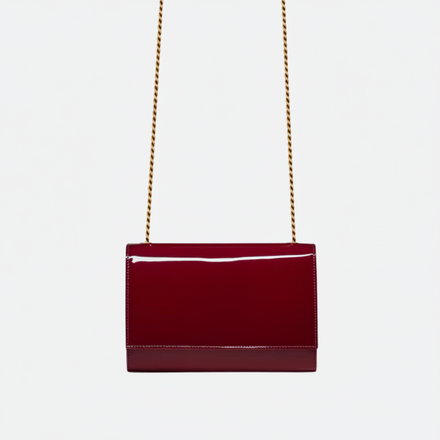 KATE KLEINE SCHULTERTASCHE AUS LACKLEDER