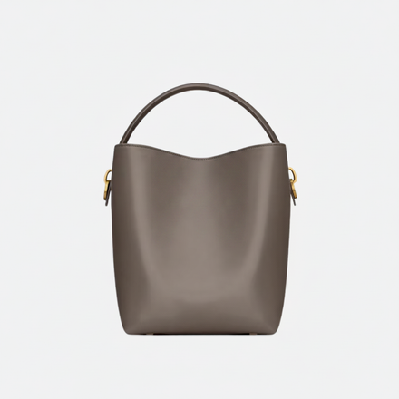 LE 37 BEUTELTASCHE AUS GLÄNZENDEM LEDER