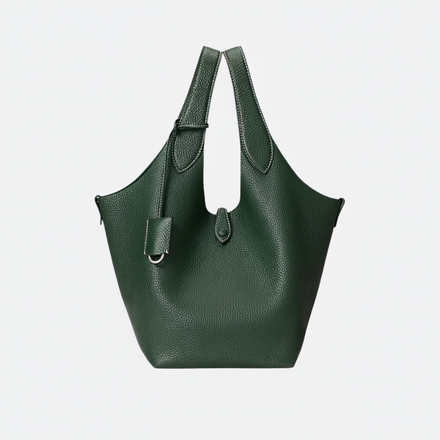 SMALL LEDER TOTE & CROSSBODY BAG