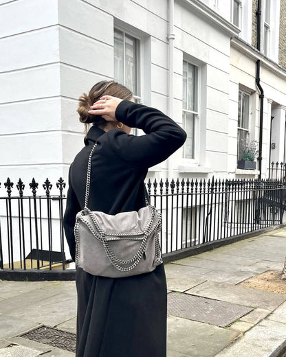 Skyla | Chain Strap Soft Faux Leather Tote Bag